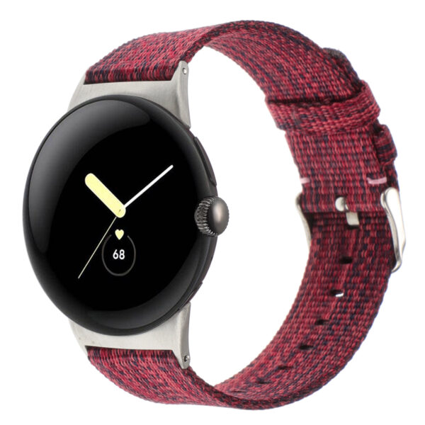 Google Pixel Watch Serie Einfach Nylon Uhrenarmband Einfarbig Google Pixel Watch 2 #889 – Bild 4