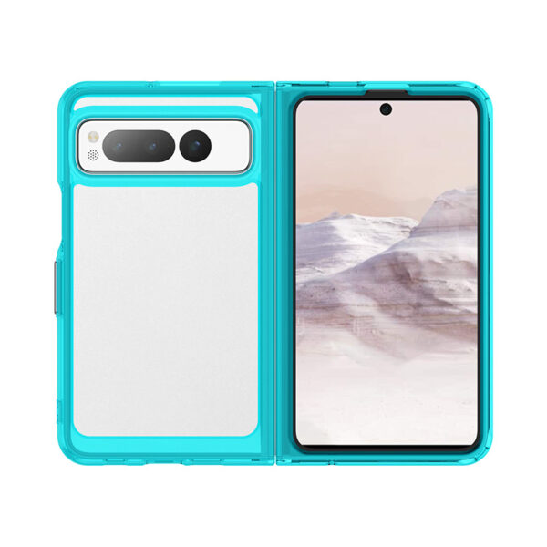 Google Pixel Serie Transparent Handyhülle Pixel Fold TPU Einfach #438 – Bild 8