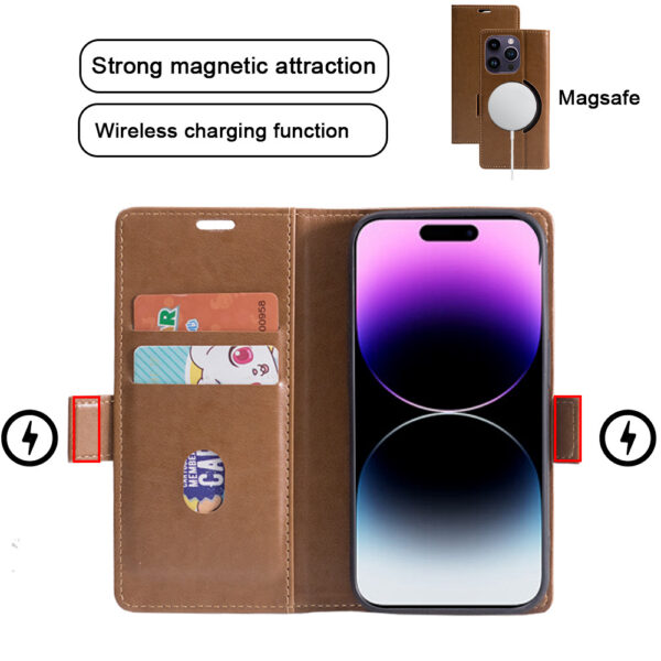 Google Pixel Serie Handyhülle Pixel 7a Einfach Magnetische Anziehung PU #441 – Bild 5