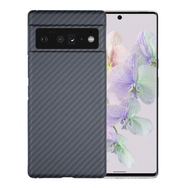 Google Pixel Serie Einfach Pixel 6 Pro Matt-schwarz Handyhülle #445 – Bild 3